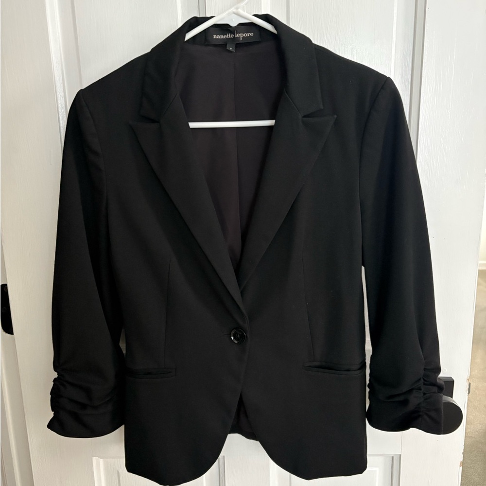 Nanette Lepore Elegant Black Blazer
